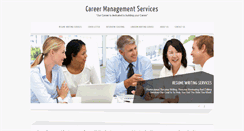 Desktop Screenshot of careermanagementservices.com